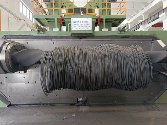 Macchina per lo sgancio a colpi PMW-4350 per la personalizzazione di canne di filo rotondo nell'industria a vite