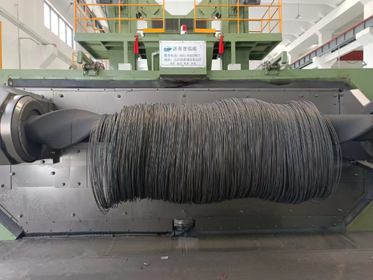 Macchina per la sciacquatura di fili di acciaio pretensori 6m x 5m Capacità 50T