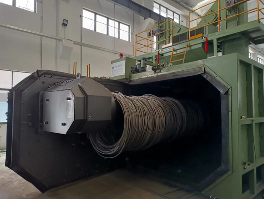 Macchina per la sciacquatura di fili di acciaio pretensori 6m x 5m Capacità 50T