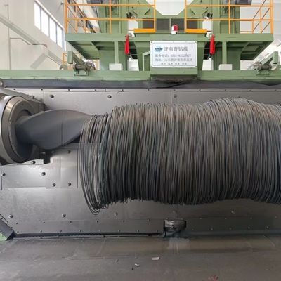 6.6*5.5*6m Altezza sopra terra macchina per lo sgancio di filo di acciaio su misura