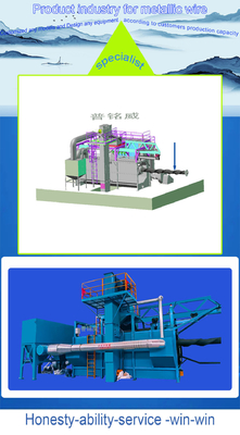 Pulizia superficiale SA2.0-SA2.5 Disco Shot Blasting Machine per l'industria dei dispositivi di fissaggio