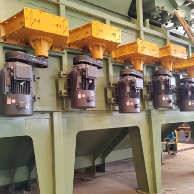 12.5*5.5*64m di altezza sopra il suolo Non tossica Rost Removal of Coil Wire Shot Blasting Machine