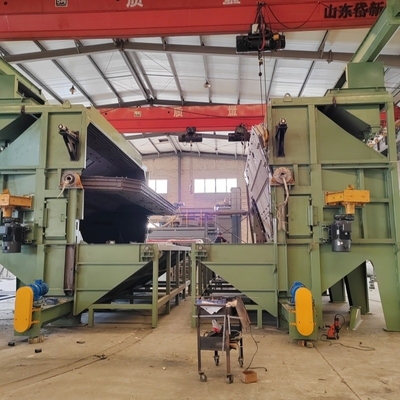 12.5*5.5*64m di altezza sopra il suolo Non tossica Rost Removal of Coil Wire Shot Blasting Machine