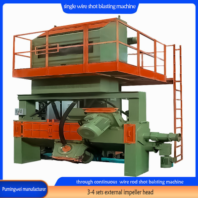 Macchina per lo sgancio continuo di filo a canna per tutti i prodotti metallici di filo di ferro di diametro massimo 130 mm