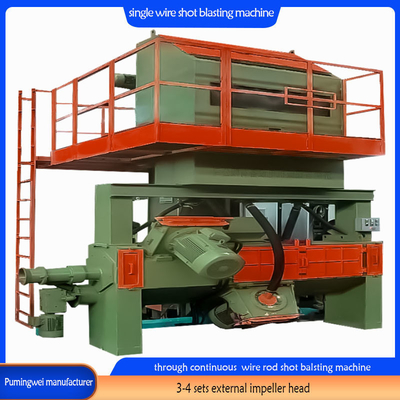 Macchina per lo sgancio continuo di filo a canna per tutti i prodotti metallici di filo di ferro di diametro massimo 130 mm