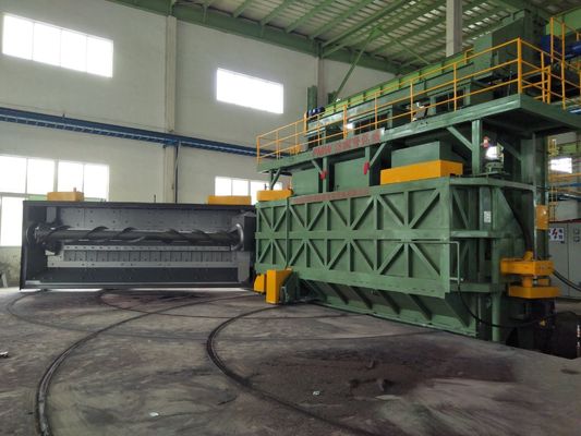 PMW5300 Porta oscillante Fuoco di filo di ferro colpito di sabbiatura di sabbiatura di sabbia attrezzature 16.8x12.4x5.8m