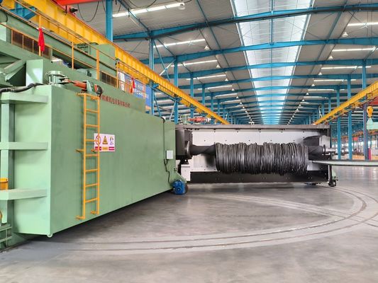 PMW5300 Porta oscillante Fuoco di filo di ferro colpito di sabbiatura di sabbiatura di sabbia attrezzature 16.8x12.4x5.8m