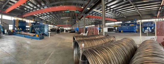 PMW5300 Porta oscillante Fuoco di filo di ferro colpito di sabbiatura di sabbiatura di sabbia attrezzature 16.8x12.4x5.8m