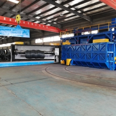 Dispositivo speciale per la rimozione della ruggine del filo e per la blasting a colpo per corde di filo d'acciaio