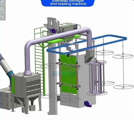 Convogliatore a colpo di fulmine Catenaria-Through Abrator con servizio post-vendita