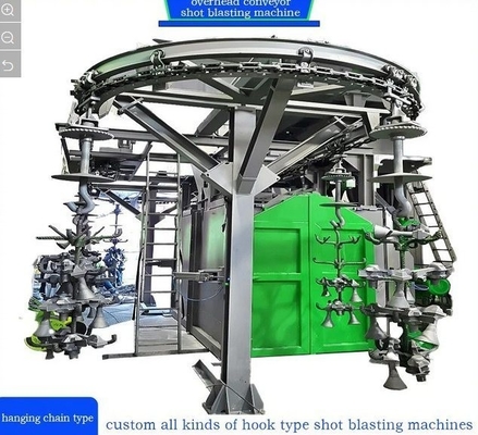 Convogliatore a colpo di fulmine Catenaria-Through Abrator con servizio post-vendita
