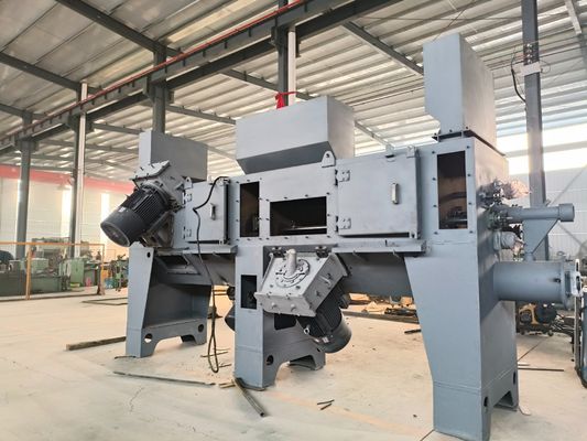 Macchina per la ripulitura delle porte a doppia posizione con apparecchiatura per la pulizia della ruggine