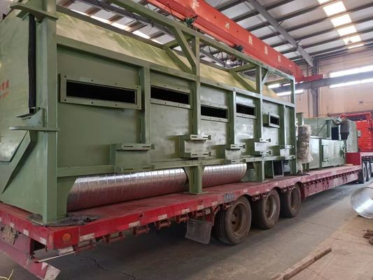 Macchina per la ripulitura delle porte a doppia posizione con apparecchiatura per la pulizia della ruggine