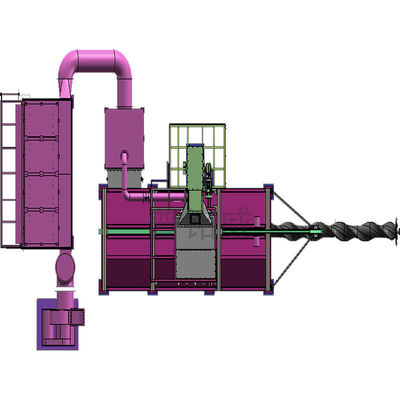 Macchina per lo sgancio di fili personalizzabile con bobina di filo 2-4 rotoli all'ora 0,2-0,3% Perdita di filo