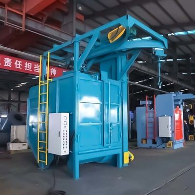 Codice internazionale Custom Qualsiasi dimensione Pumingwei Doppio gancio tipo Shot Blasting Machines