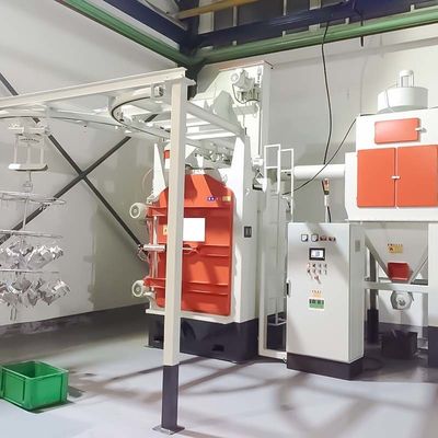 Codice internazionale Custom Qualsiasi dimensione Pumingwei Doppio gancio tipo Shot Blasting Machines