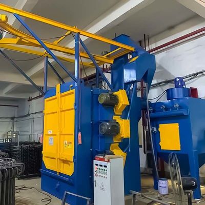 Codice internazionale Custom Qualsiasi dimensione Pumingwei Doppio gancio tipo Shot Blasting Machines