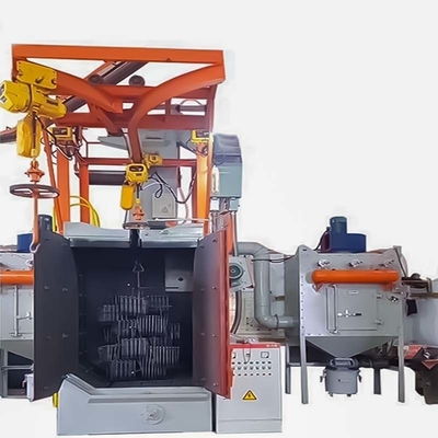 T / T e così via Pumingwei Electric Spinner Hanger stile senza aria ruota Shot Blasting Machine