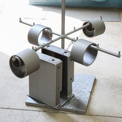T / T e così via Pumingwei Electric Spinner Hanger stile senza aria ruota Shot Blasting Machine