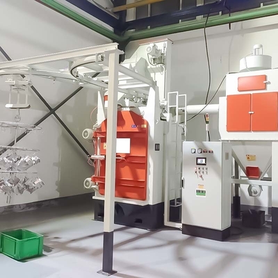 T / T e così via Pumingwei Electric Spinner Hanger stile senza aria ruota Shot Blasting Machine