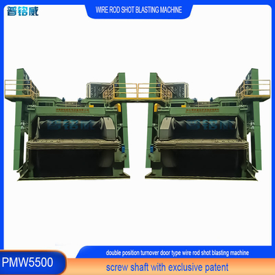 Multifunzione Wire Rod Coil Shot Blasting Machine per la descaling entro le vostre esigenze