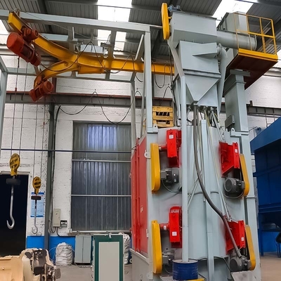 2500 kg di hanger a doppio gancio tipo a colpo di bomba con blaster centrifugo a cantilever