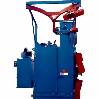 Y Track Spinner Hanger Shot Blasting Machine per la pulizia dell'hardware Opzioni personalizzate