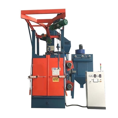 2500 kg cilindro a gas Spinner Shot Blasting Machine utilizzando doppio gancio hanger design
