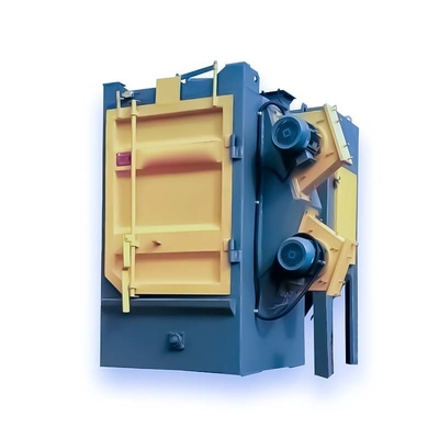 2500 kg cilindro a gas Spinner Shot Blasting Machine utilizzando doppio gancio hanger design