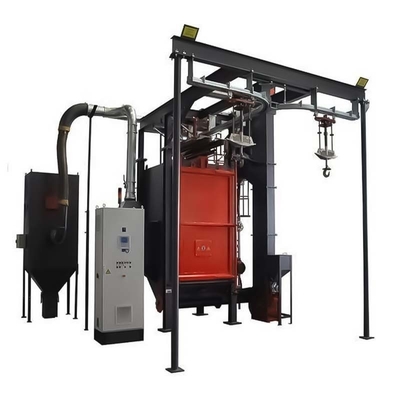 2500 kg Spinner Hanger Hook Overhead Shot Blasting Machine per la deformazione e l'efficienza