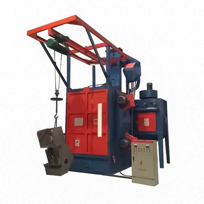 2500 kg Spinner Hanger Hook Overhead Shot Blasting Machine per la deformazione e l'efficienza