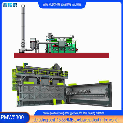 Prodotti di fili galvanizzati Macchina per lo sgancio di fili con bobina di fili con dimensioni di 16,8*12,4*5,8 m