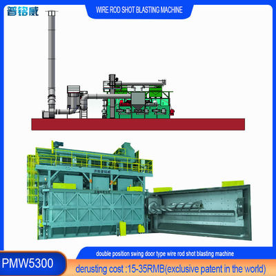 Macchine per la spinta a filo di ferro per l'acciaio a basso tenore di carbonio a 15-35 RMB/t di costo di derusting