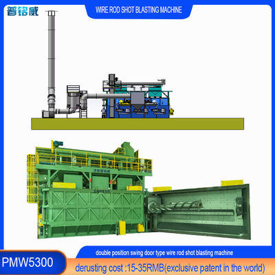 Macchina per lo sganciamento a spirale di due colori per la depurazione della superficie del filo a Pumingwei