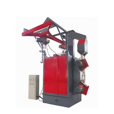 Derusting single/double hook spinner hanger shot blasting machine personalizzata da Pumingwei