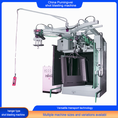 Abratore a striscia (Crawler Abrator) Custom Standard Spinner Hanger Pass Through Shot Blasting Machine