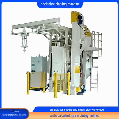 Pass Through Monorail Hanger Shot Blasting Machine con servizio post-vendita Mumu