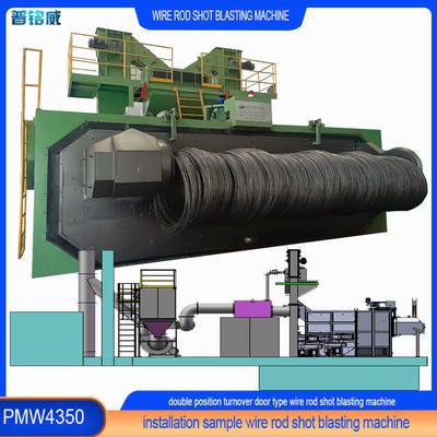 Rivoluzione porta tipo filo di canna bobina colpo macchina di soffiatura con servizio post-vendita