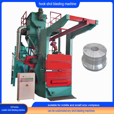 Spinner Hanger Electric Shot Blasting Machine con ruota a trazione diretta in grande domanda