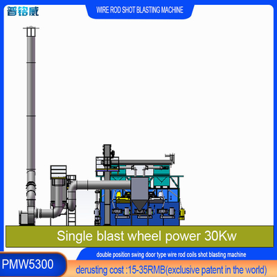 Struttura della porta a doppia oscillazione 30kw/set Potenza della testa dell'impeller