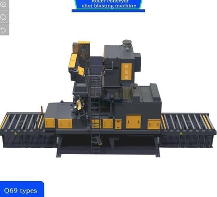 4*11kw Alta convezione pre-riscaldatore rotolo trasportatore sparatutto blasting machine personalizzazione