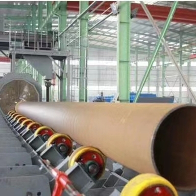10m x 3m Tavola a rulli Spara sabbiatura per strutture in acciaio