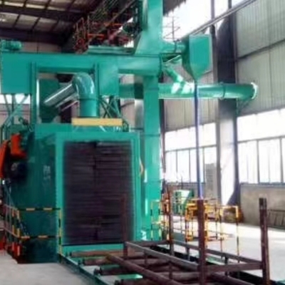 Disponibilità personalizzata garantita per Q69 Large Steel Plate Pipe Blasting Machine