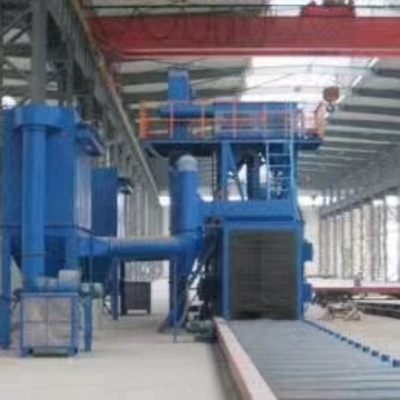 Disponibilità personalizzata garantita per Q69 Large Steel Plate Pipe Blasting Machine