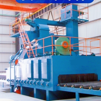Disponibilità personalizzata garantita per Q69 Large Steel Plate Pipe Blasting Machine