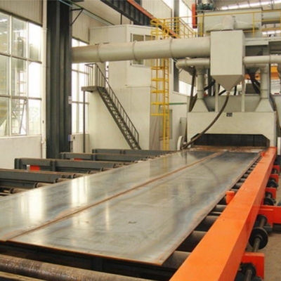 Alta macchina per il blasting a colpo a rotoli personalizzabili per l'efficienza di lavorazione