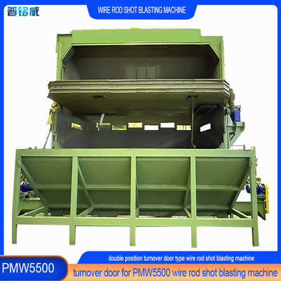 Personalizzazione 30kw/Set Testa Impeller Potenza Velocità Pulizia Cavi di filo di canna Shot Blasting Machine