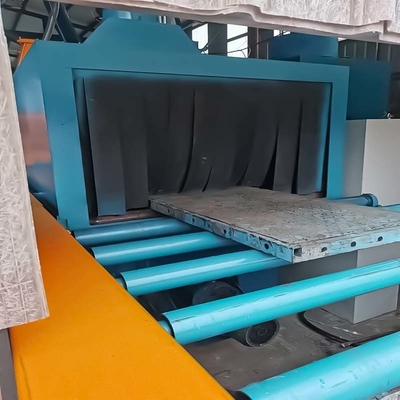 Convogliatore a rulli H Beam Steel Shot Blasting Machine con servizio post-vendita di un anno