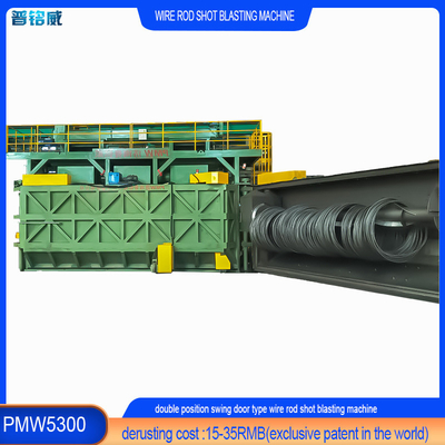 Prodotti di filo di acciaio inossidabile Macchina per la sgancio a colpo di filo verde PMW5300 16.8*12.4*5.8m