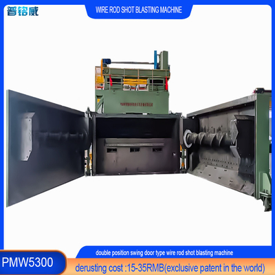 Prodotti di filo di acciaio inossidabile Macchina per la sgancio a colpo di filo verde PMW5300 16.8*12.4*5.8m